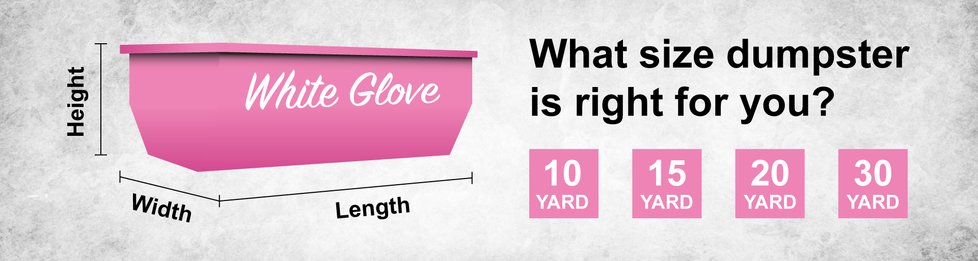 What size dumpster is right for you? 10, 15, 20 and 30 yard